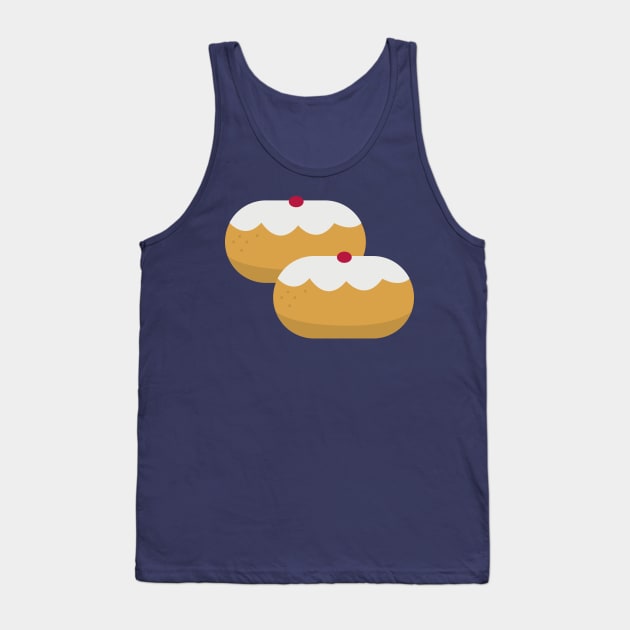 Cream filled donuts Tank Top by InkyArt